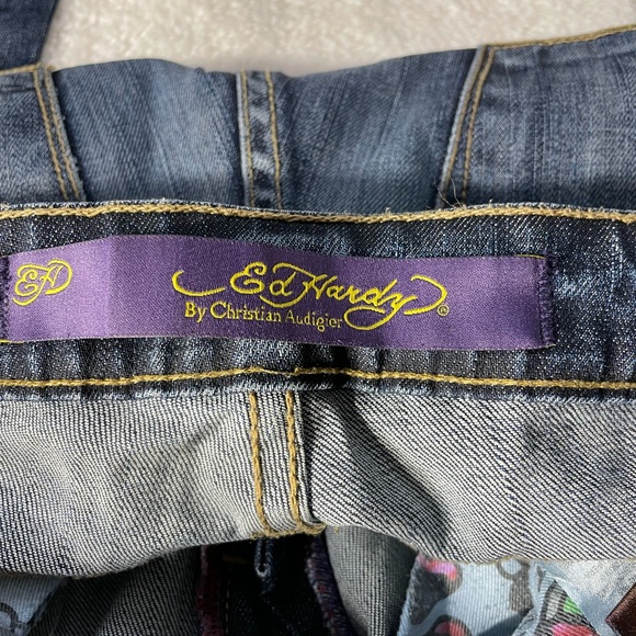 Ed Hardy Low Rise Straight Size 29 Jeans - Picture 5 of 15
